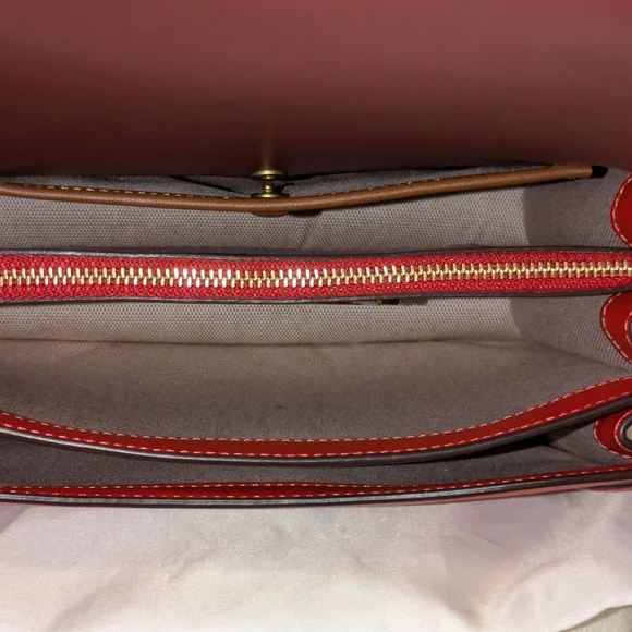 Coach Hero Bag in Sports Red - Picture 10 of 13